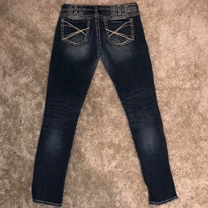 Silver Aiko skinny jeans